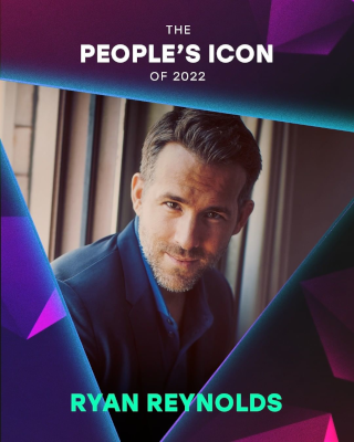 Ryan Reynolds, actor premiat, producător, scenarist și antreprenor va primi distincția “Icon Award Winner” la Gala People’s Choice Awards 2022