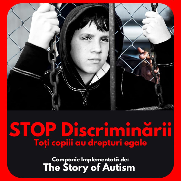 The Story of Autism lansează campania STOP Discriminării, toţi copiii au drepturi egale