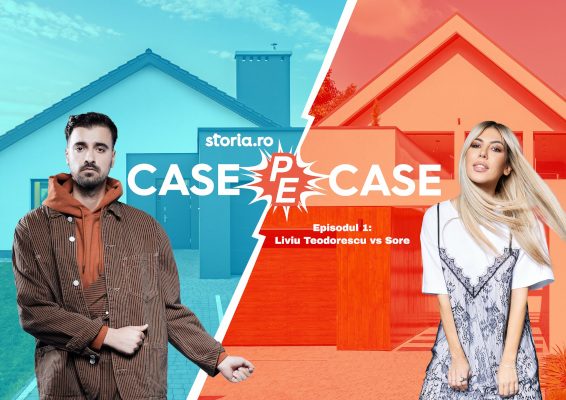 Storia.ro lansează „Case pe Case”, o competiție în care vedetele devin gazde în casele altora Primul episod dezvăluie casa lui Sore prezentată de Liviu Teodorescu