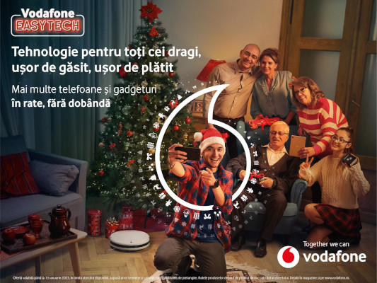 Vodafone: Mai multe telefoane și gadgeturi în rate, fără dobândă