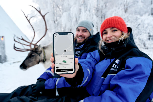 Uber celebrează sezonul sărbătorilor cu lansarea Saniei Uber, în Laponia