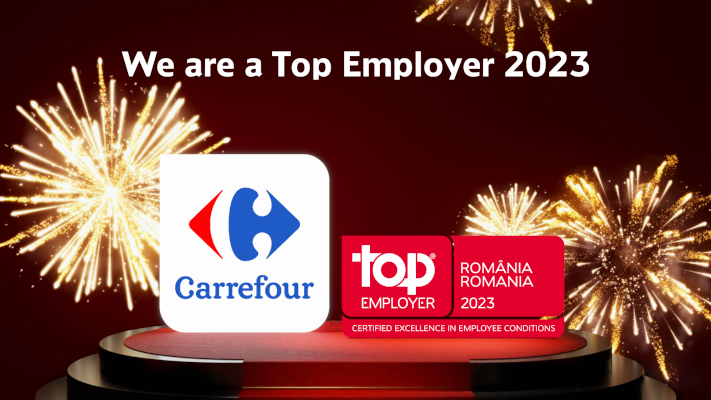 Carrefour România obține certificarea Angajator de Top 2023