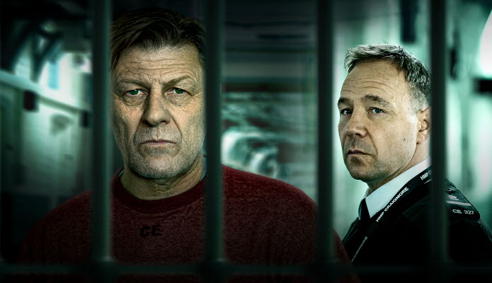 TIME bbc first digi Programme Name: Time - TX: n/a - Episode: Key Art (No. n/a) - Picture Shows: Mark Cobden (SEAN BEAN), Eric McNally (STEPHEN GRAHAM) - (C) BBC Studios - Photographer: Matt Squire and James Stack