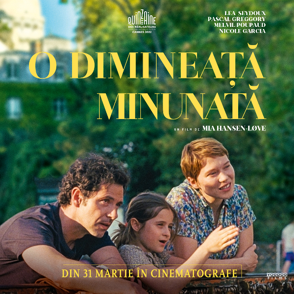 O DIMINEAȚĂ MINUNATĂ, o poveste despre speranță, cu Léa Seydoux, din 31 martie în cinematografe