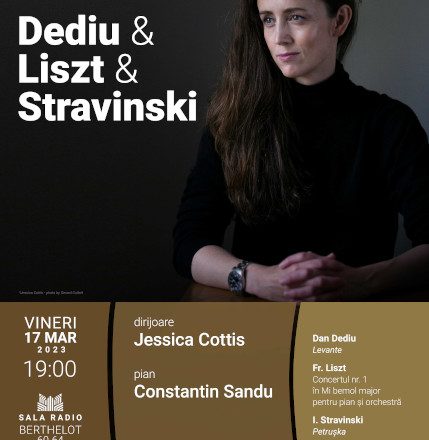 Dirijoarea Orchestrei Simfonice din Canberra – JESSICA COTTIS – invitată la Sala Radio