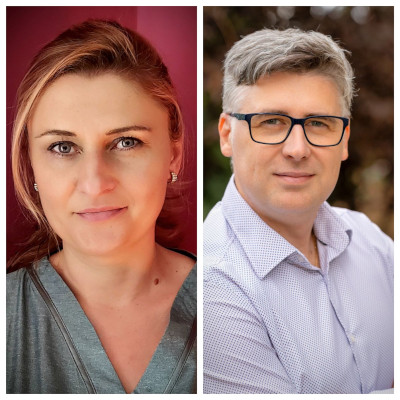 Fondatorii Pronext: Andreea Voicu și Mihai Ciocârlan