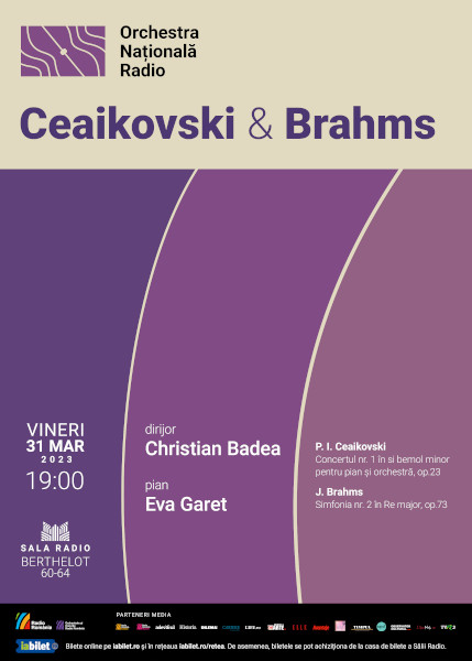 poster 31 Martie 2023 - Ceaikovski-si-Brahms