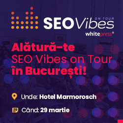 SEO Vibes on Tour în București