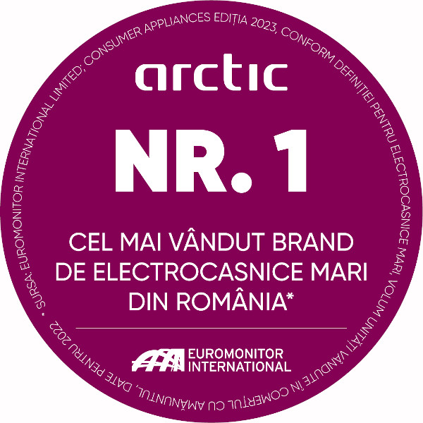 Euromonitor International: Arctic este cel mai vândut brand de electrocasnice mari din România