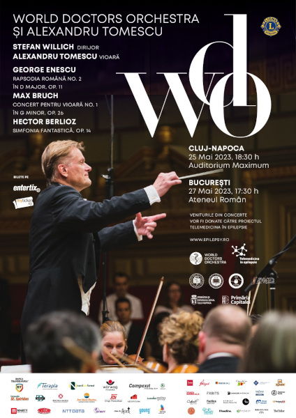 World Doctors Orchestra revine în România pentru două concerte caritabile la București și Cluj-Napoca