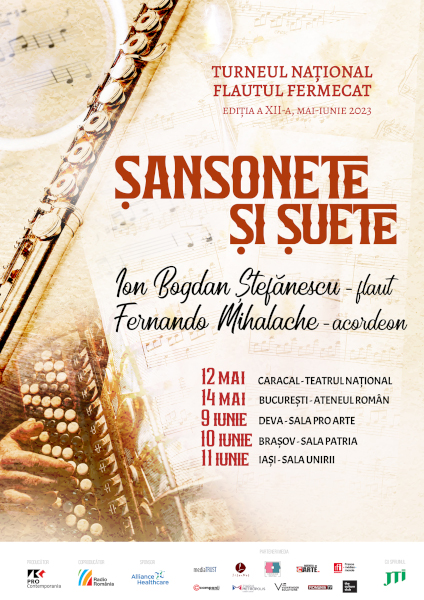 Turneul Național Flautul Fermecat, ediția a XII-a, începe pe 12 mai