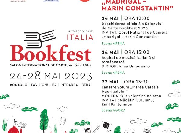 Corul Madrigal lansează volumul aniversar „Marea Carte a Madrigalului” la Bookfest 2023