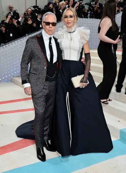 Tommy and Dee Hilfiger in Custom Tommy Hilfiger_Met Gala 2023_ph Getty Images