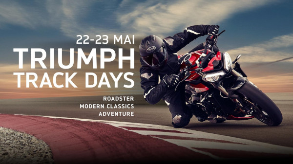 Triumph România organizează prima ediție Track Days – primul eveniment de test ride care are loc în perioada 22-23 mai la Motorpark România