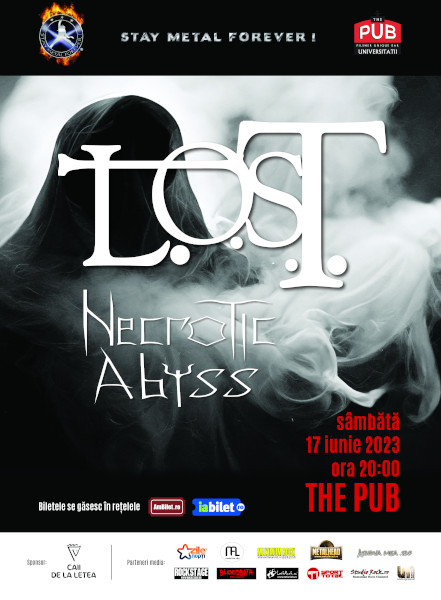 L.O.S.T. si Necrotic Abyss concerteaza in The Pub