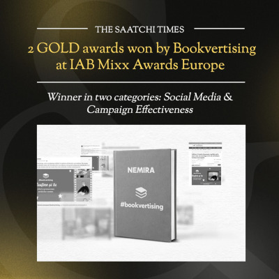Editura Nemira & Agenția Saatchi&Saatchi – premiate internațional pentru Campania Bookvertising