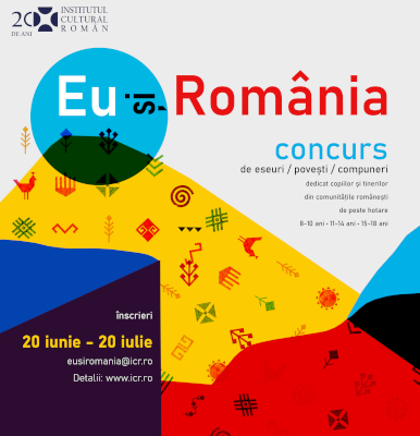 Institutul Cultural Român lansează concursul „Eu și România”, dedicat copiilor și tinerilor din comunitățile românești de peste hotare