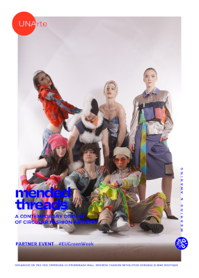 Promenada Mall „Mended Threads” by UNArte x YKO-YKO prima expoziție dedicată modei circulare
