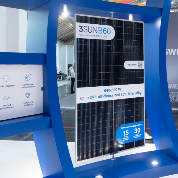 3SUN dezvăluie noile module fotovoltaice de ultimă generație