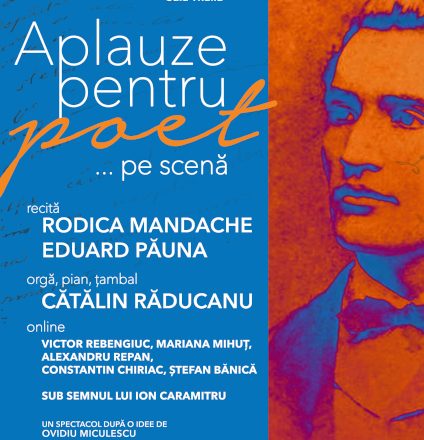 Aplauze pentru poet… pe scenă, la Festivalul Internațional de Teatru de la Sibiu