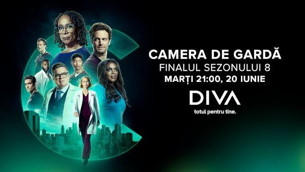 Cel mai nou sezon din serialul „Camera de gardă” (2022-2023) se termină la DIVA, pe 20 iunie