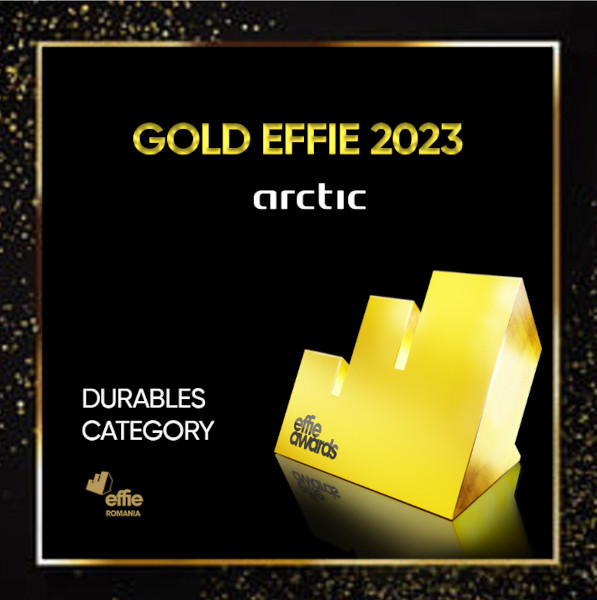 Arctic câștigă aur la Effie Awards România 2023 cu o campanie centrată pe educarea consumatorilor despre un stil de viață sustenabil