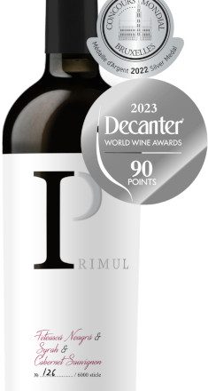 „Primul” roșu ediția 2019, vinul itinerant creat de Marina Samoilă, premiat la Decanter World Wine Awards 2023