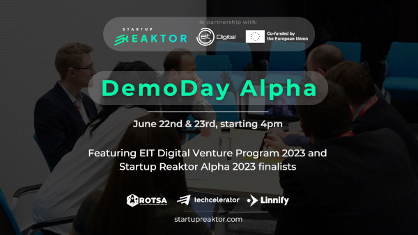 ROTSA_EIT Digital_Startup Reaktor Demoday 22 iunie