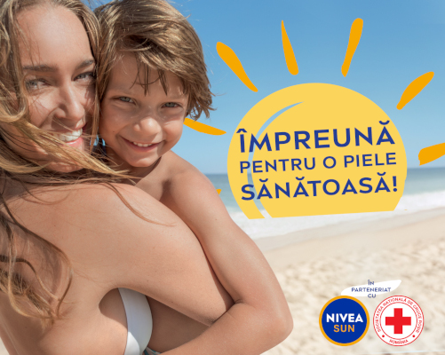 NIVEA SUN și Crucea Roșie Română dau startul programului „Împreună pentru o piele sănătoasă”