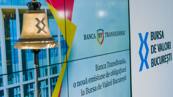 Banca Transilvania listeaxa la Bursa de Valori Bucuresti o noua emisiune de obligatiuni