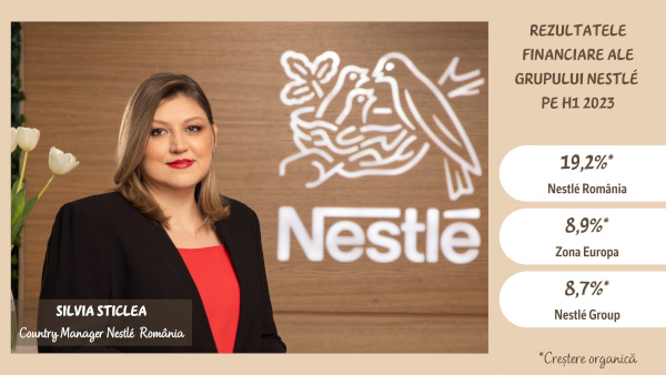 Silvia Sticlea, Country Manager Nestlé România