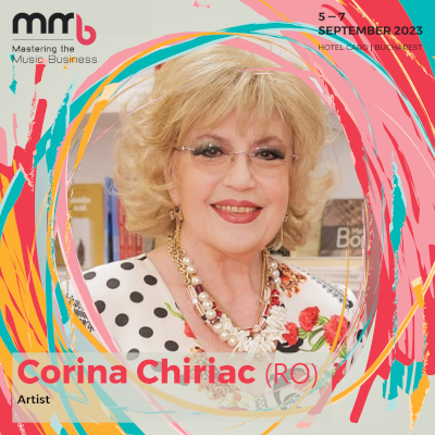 Corina Chiriac își povestește viața de artist la Mastering The Music Business 2023