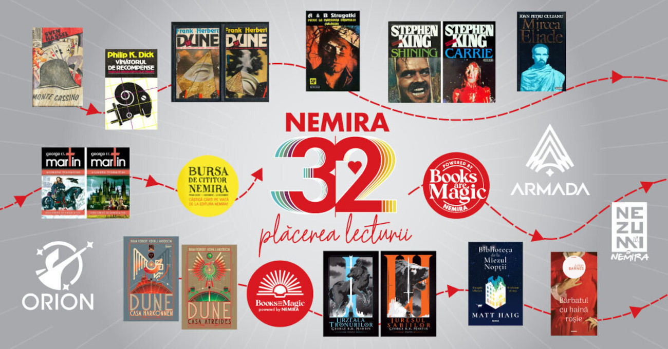 Editura Nemira aniversează 32 de ani