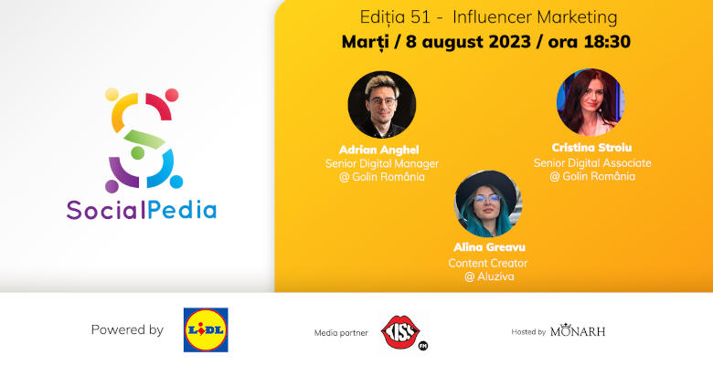 SocialPedia 51: Totul despre "Influencer Marketing în 2023"