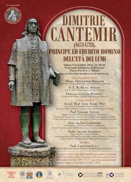 Dimitrie Cantemir (1673–1723), principe ed erudito romeno dell’età dei Lumi