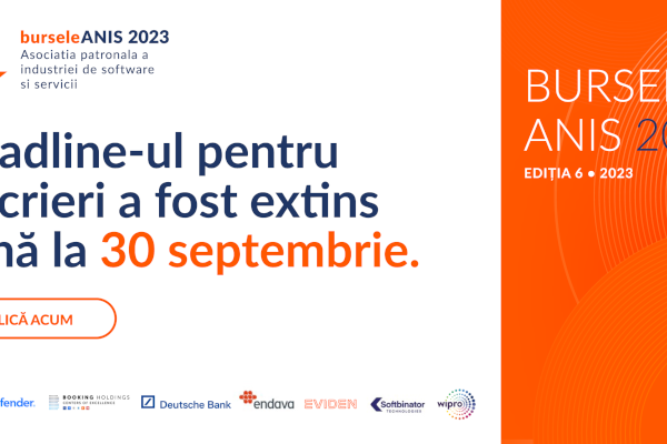 Bursele ANIS 2023: Prelungim termenul limită pentru înscriere până pe 30 septembrie 2023