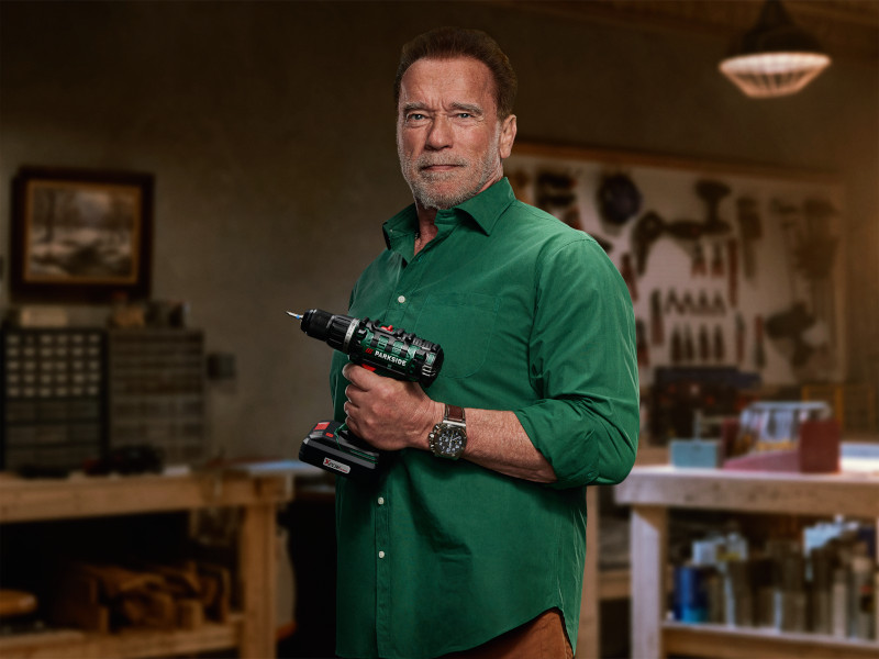 Arnold Schwarzenegger este noua imagine PARKSIDE, marca exclusivă Kaufland și Lidl