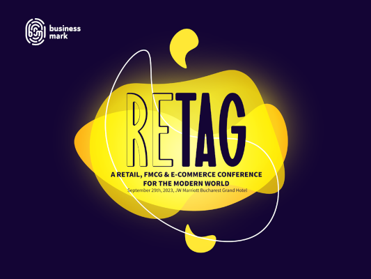 „reTAG – a retail, FMCG & e-commerce conference for the modern world”, 29 septembrie 2023. Află ce trenduri vor redefini viitorul industriei