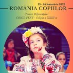 CONIL Fest 2023 – FESTIVALUL INTEGRĂRII EDIȚIA A – XXIII-A – ROMÂNIA COPIILOR – Unirea diferențelor