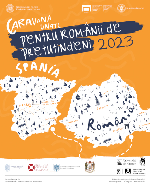 Caravana UNATC pentru Românii de pretutindeni în premieră, în Regatul Spaniei