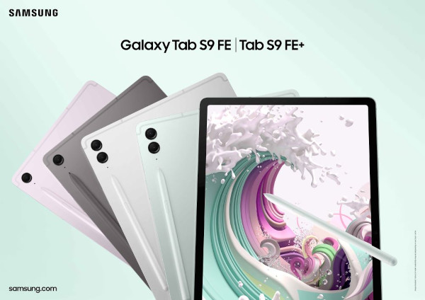 Galaxy Tabs9 FE plus mint silver gray lavender spen