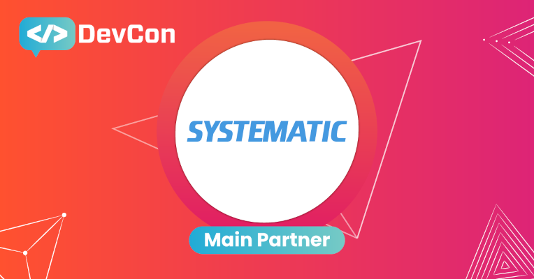 SYSTEMATIC participă la DevCon 2023 pe 1-2 Noiembrie, în calitate de Partener Principal