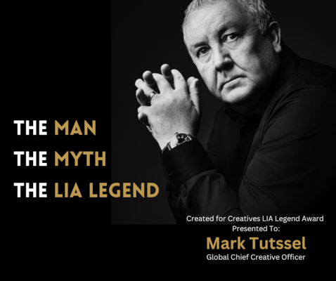 London International Awards Honors Mark Tutssel With the Inaugural Created for Creatives LIA Legend Award