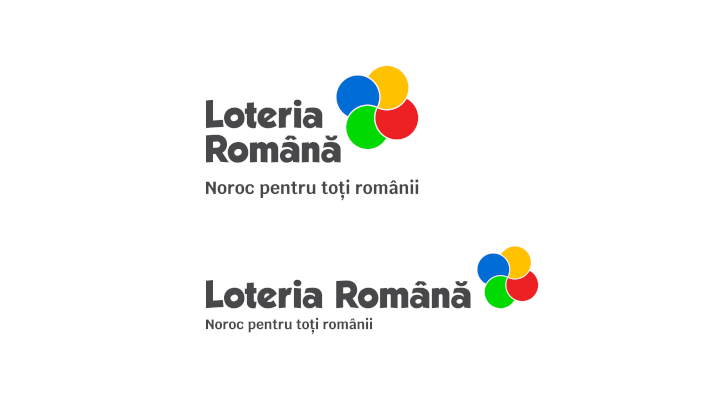 Rusu+Borțun a realizat rebrandingul Loteriei Române Loteria Romana logo nou