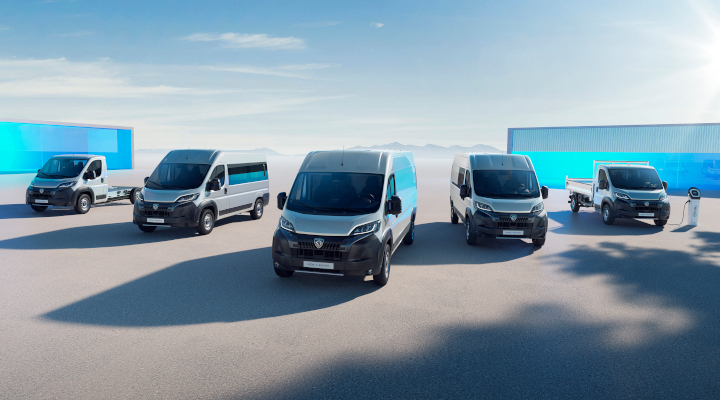Noua gamă de vehicule comerciale electrice Peugeot: E-PARTNER, E-EXPERT și E-BOXER