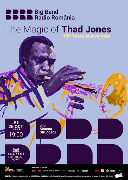 THE MAGIC OF THAD JONES – 100 Years Anniversary, deschide stagiunea de jazz la Sala Radio