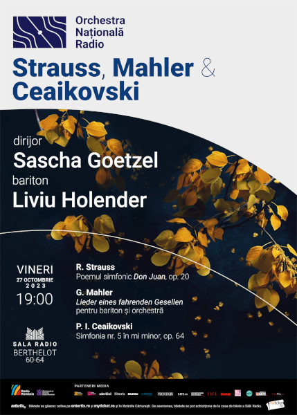 poster 27.10.2023 Strauss Mahler