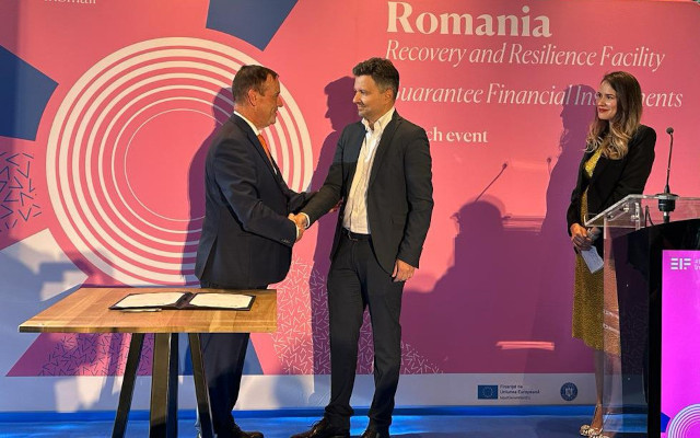 ProCredit Bank și Fondul European de Investiții au semnat un acord de garantare în cadrul programului InvestEU pentru susținerea IMM-urilor din România