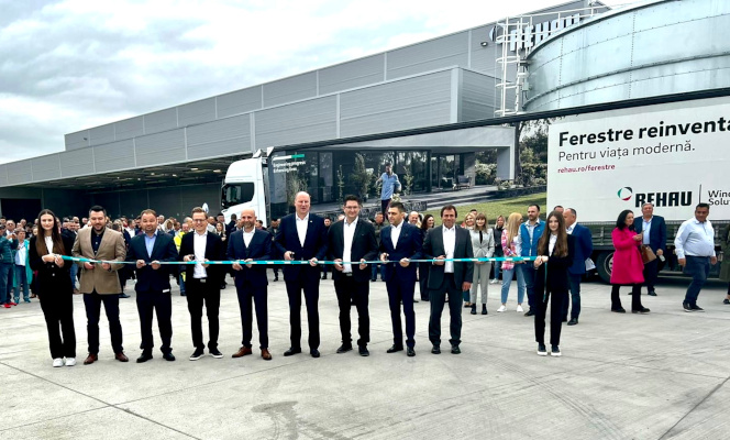 REHAU Window Solutions a inaugurat Centrul Logistic de la Cisnădie