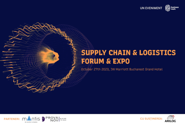 Supply Chain & Logistics Forum: Pe 27 octombrie 2023, află cum pot lanțurile de aprovizionare și logistice să rămână competitive și eficiente în contextul social și economic actual